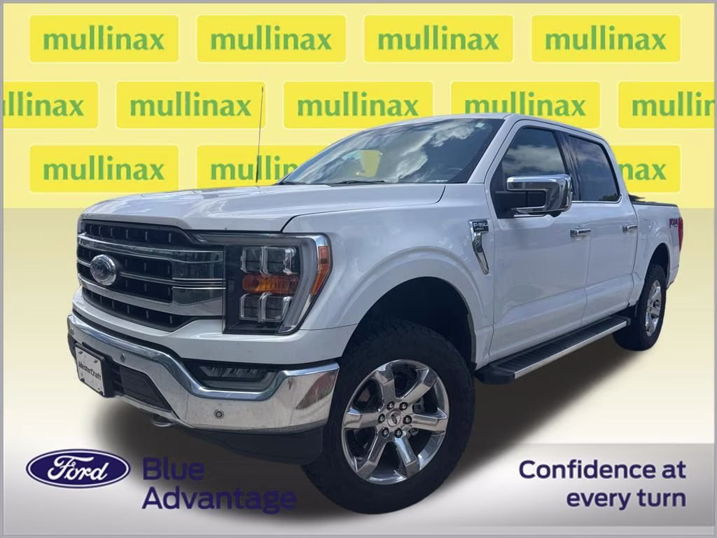 2022 Oxford White Ford F-150 Lariat 4X4 Truck