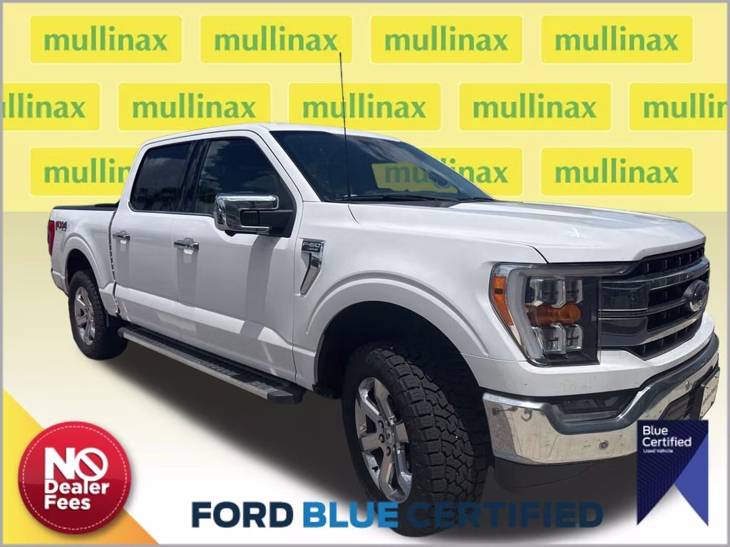 2022 Oxford White Ford F-150 Lariat 4X4 Truck