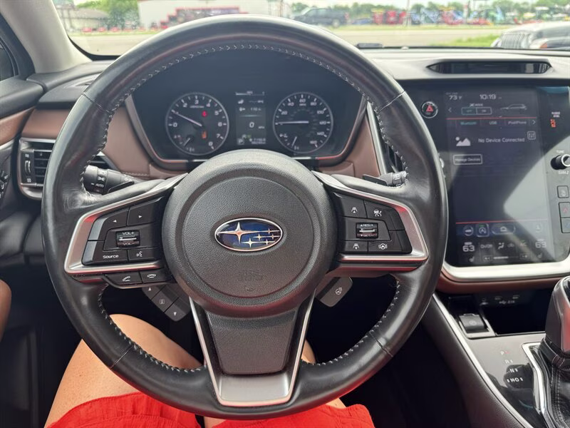 2022 Crystal Black Silica Subaru Outback Touring AWD Crossover