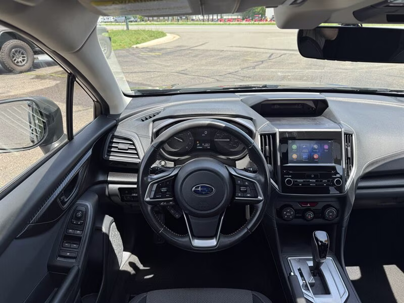 2019 Crystal Black Silica Subaru Crosstrek 2.0i Premium AWD Crossover