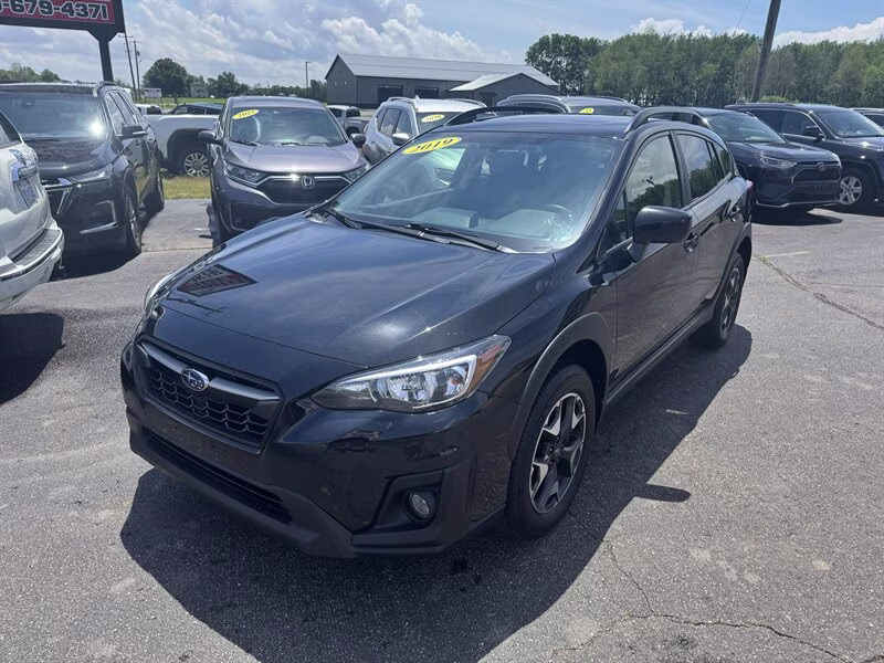 2019 Crystal Black Silica Subaru Crosstrek 2.0i Premium AWD Crossover