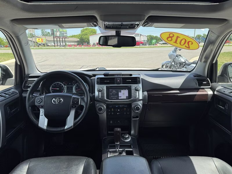 2018 Blizzard Pearl Toyota 4Runner Limited 4X4 SUV