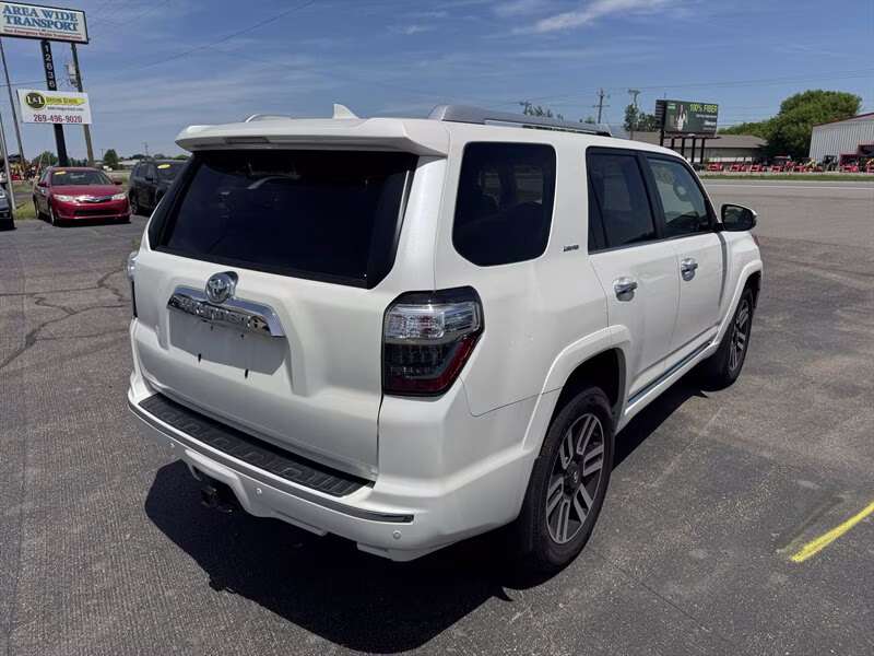 2018 Blizzard Pearl Toyota 4Runner Limited 4X4 SUV