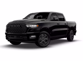 2026 Diamond Black Crystal Pearl Coat Ram 1500 1500 Big Horn Crew Cab 4x4 5'7' Box Truck