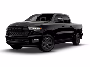 2026 Diamond Black Crystal Pearl Coat Ram 1500 1500 Big Horn Crew Cab 4x4 5'7' Box Truck