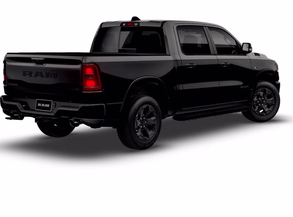 2026 Diamond Black Crystal Pearl Coat Ram 1500 1500 Big Horn Crew Cab 4x4 5'7' Box Truck