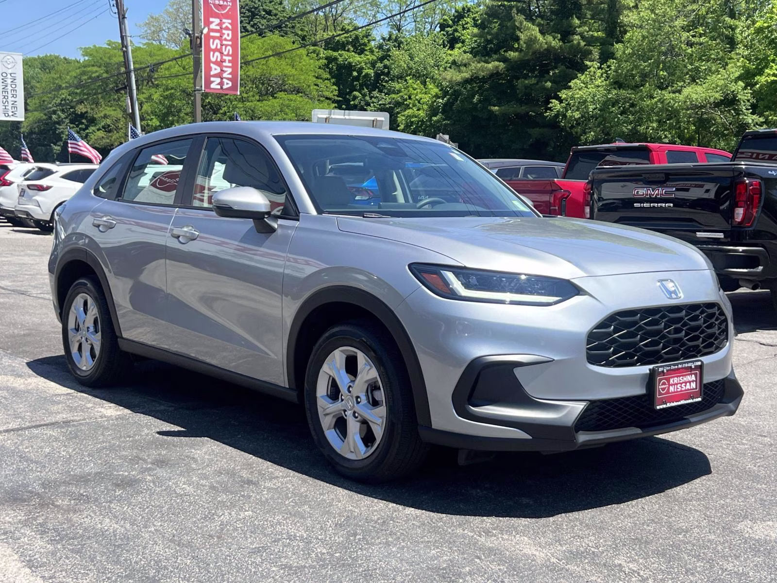 2023 Lunar Silver Metallic Honda HR-V LX AWD CVT AWD SUV