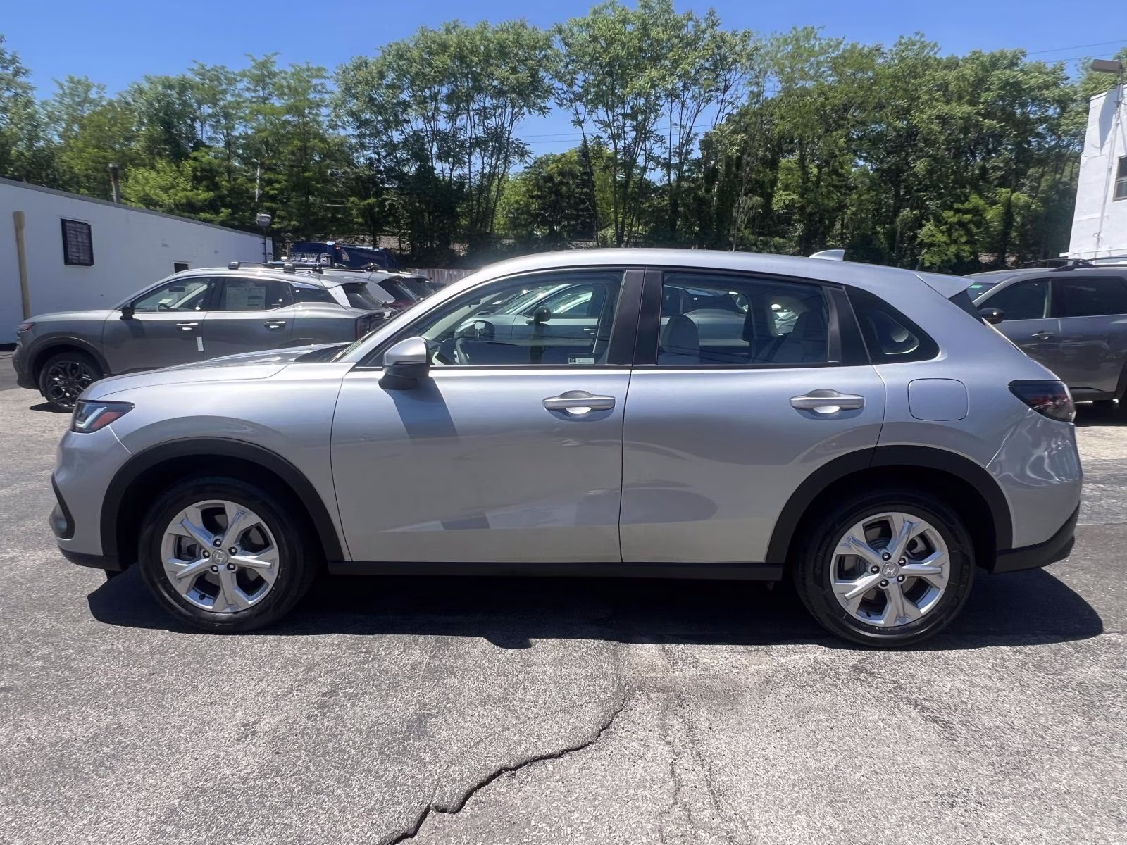 2023 Lunar Silver Metallic Honda HR-V LX AWD CVT AWD SUV