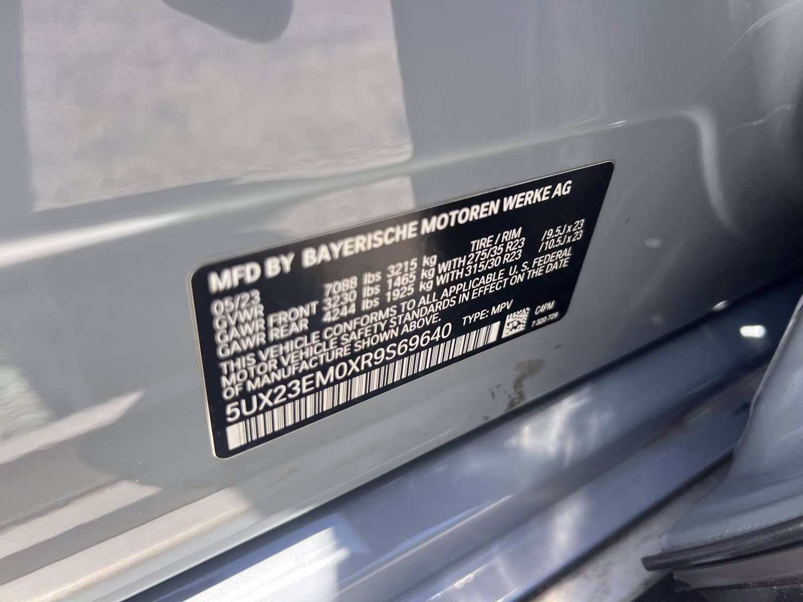 2024 Brooklyn Gray Metallic BMW X7 xDrive40i Sports Activity Vehicle AWD SUV