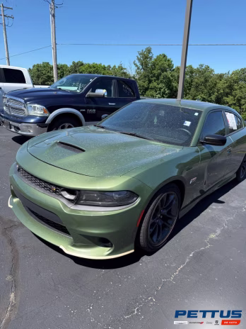 2023 GREEN Dodge Charger R/T Scat Pack RWD Sedan