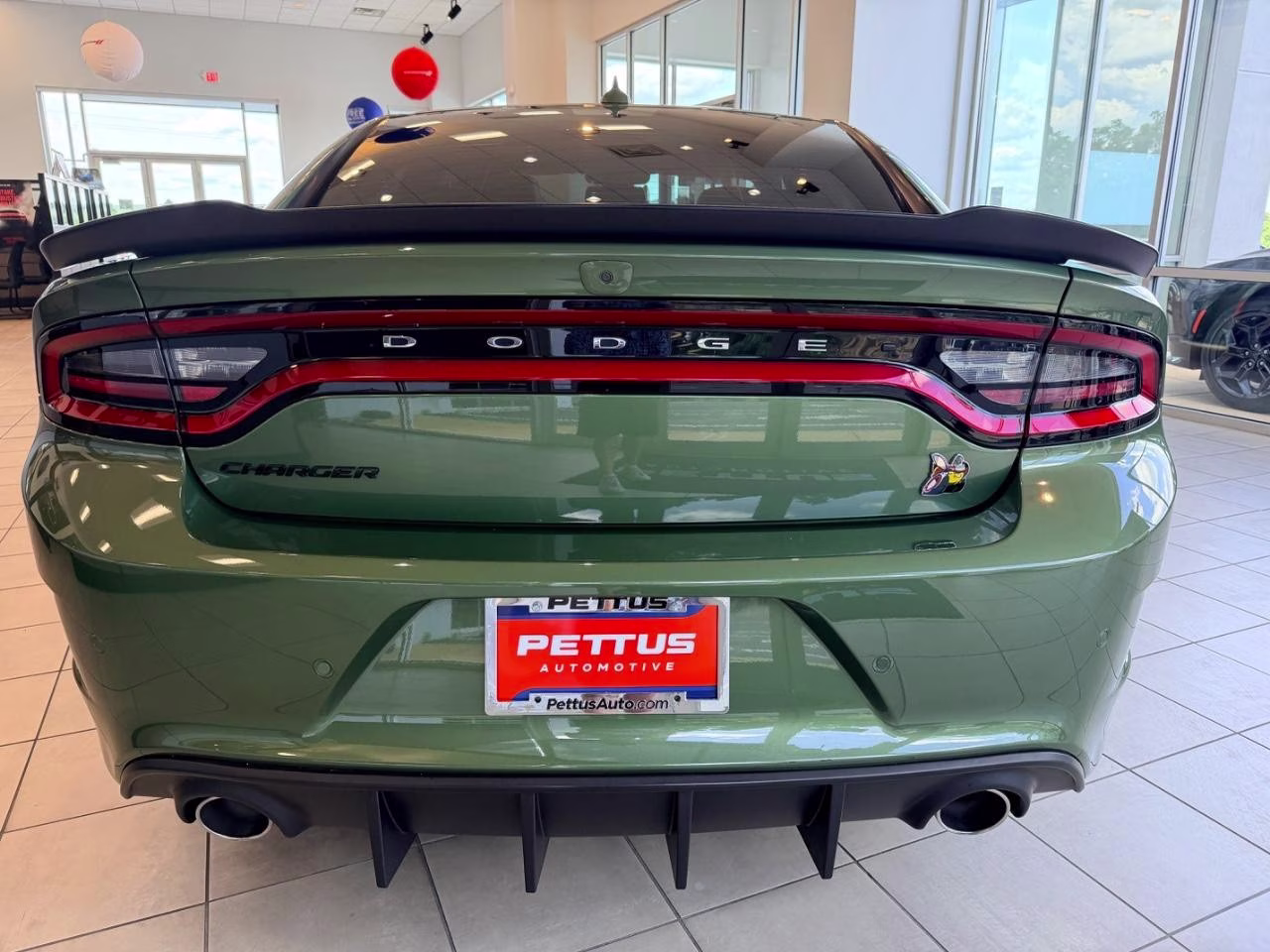2023 GREEN Dodge Charger R/T Scat Pack RWD Sedan