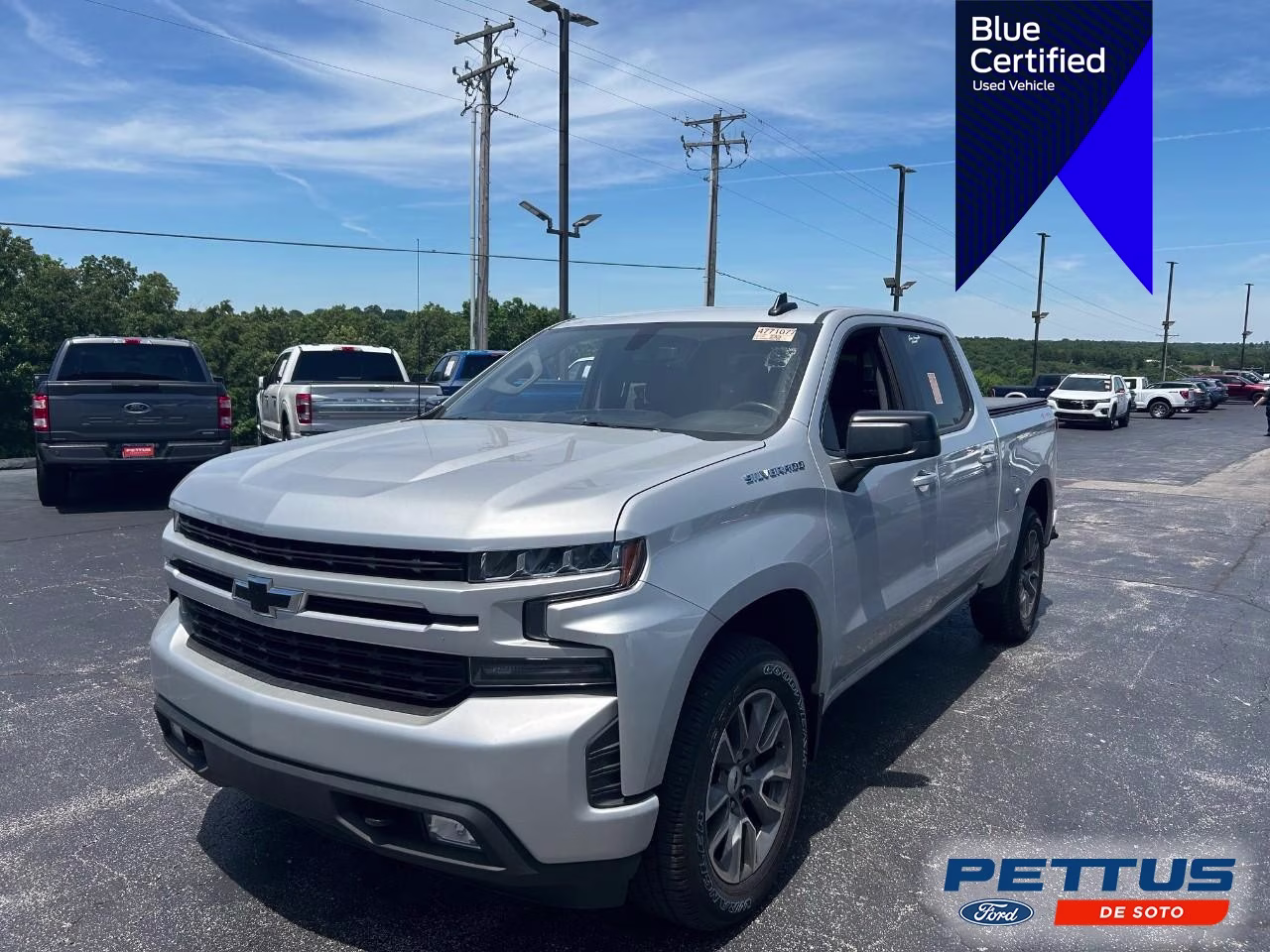 2019 SILVER Chevrolet Silverado 1500 RST 4X4 Truck
