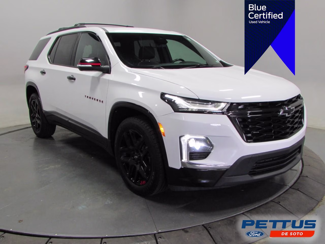 2023 Summit White Chevrolet Traverse Premier FWD SUV