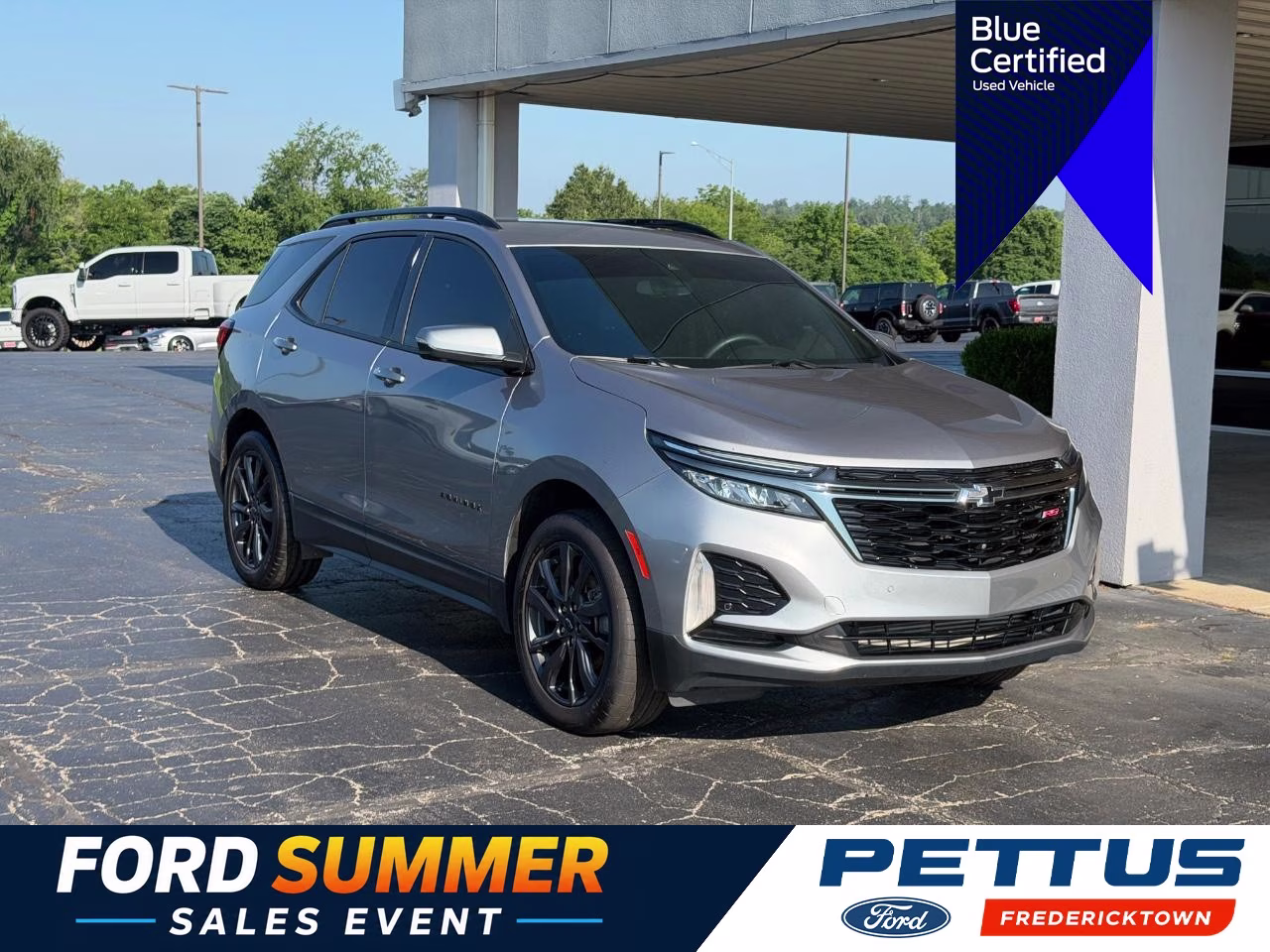 2023 Sterling Gray Metallic Chevrolet Equinox RS AWD SUV