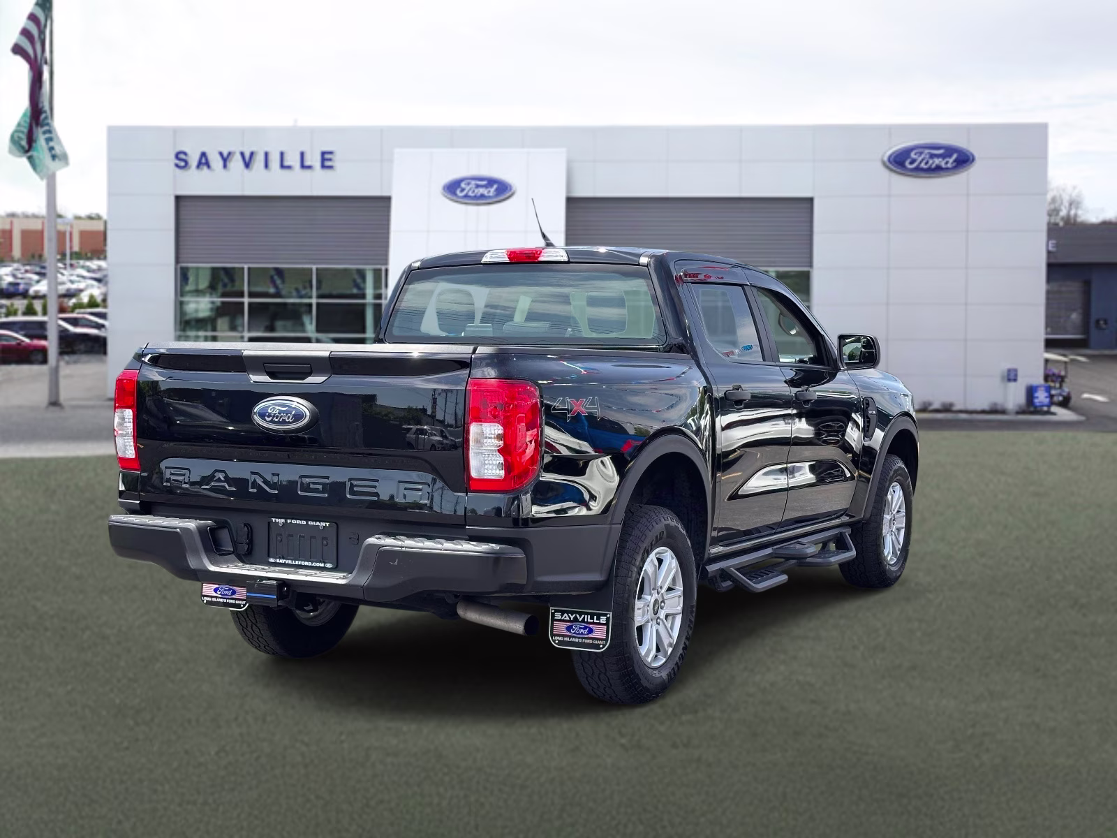 2024 Shadow Black Ford Ranger XL 4WD SuperCrew 5' Box 4X4 Truck