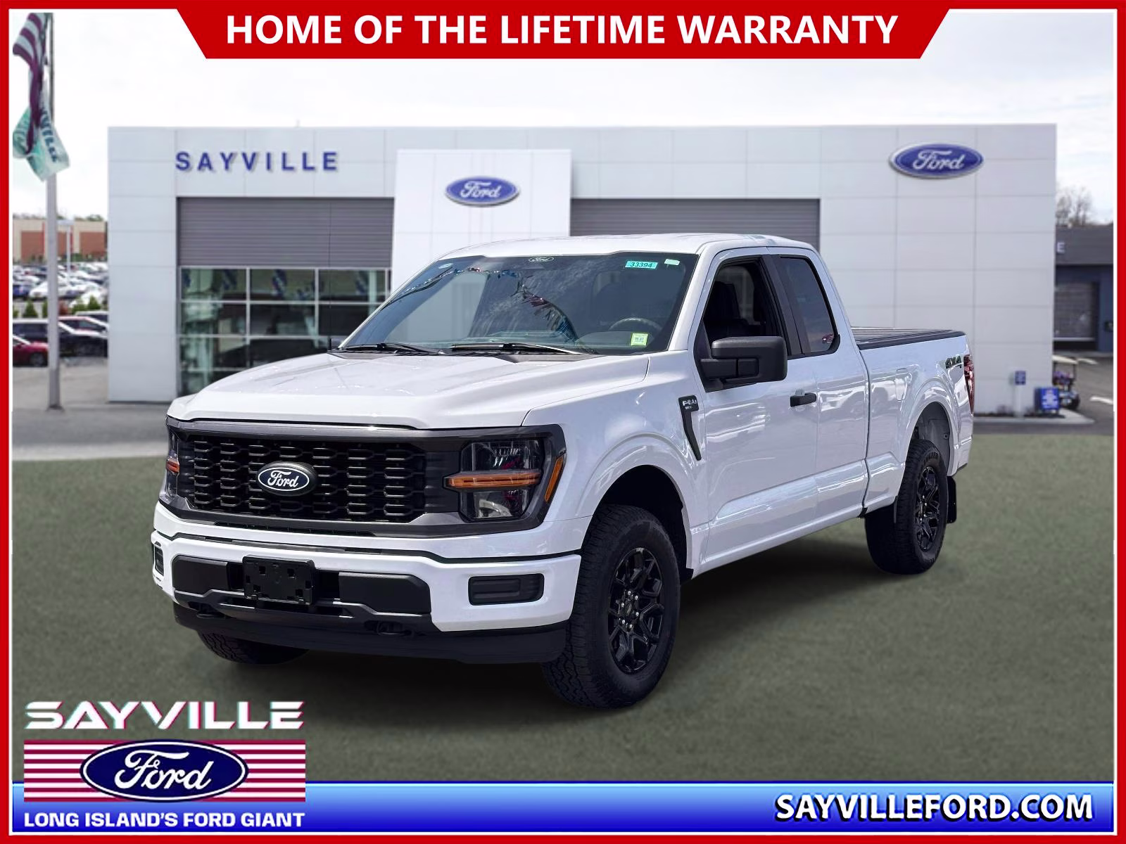 2025 Oxford White Ford F-150 STX 4WD SuperCab 6.5' Box 4X4 Truck