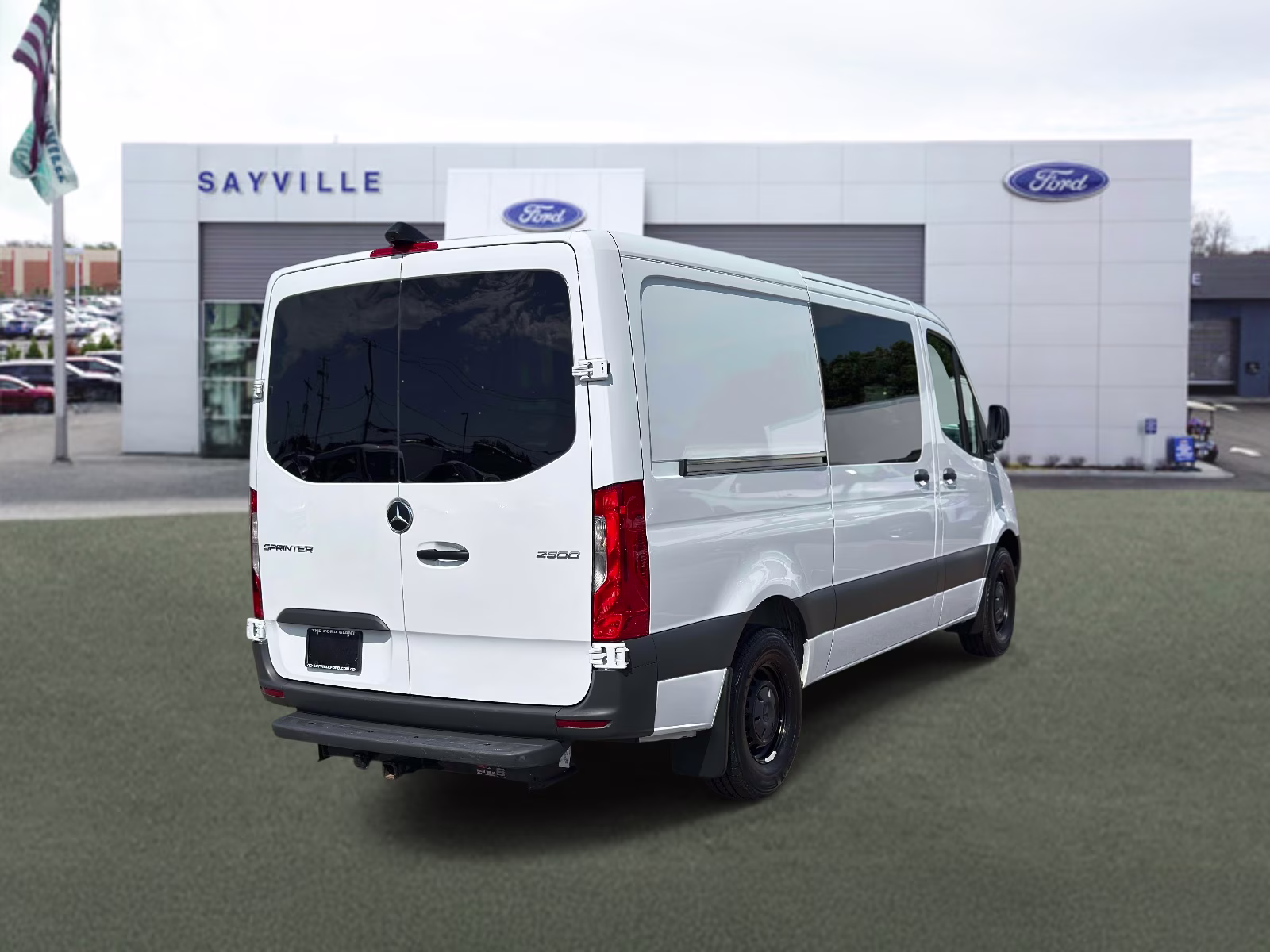 2025 Arctic White Mercedes-Benz Sprinter Crew Van 2500 Standard Roof I4 Diesel 144 RWD RWD Van
