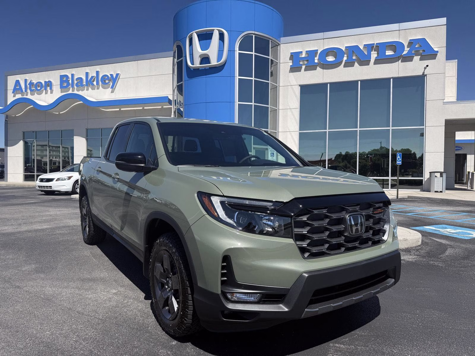 2026 Ash Green Metallic Honda Ridgeline TrailSport AWD Truck