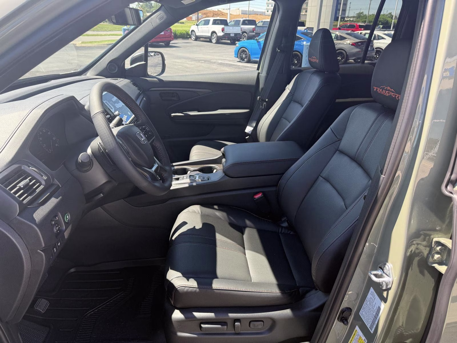 2026 Ash Green Metallic Honda Ridgeline TrailSport AWD Truck