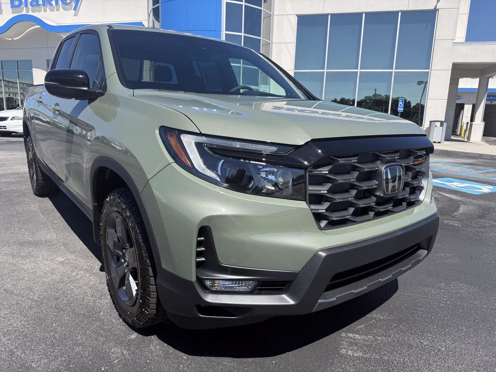 2026 Ash Green Metallic Honda Ridgeline TrailSport AWD Truck