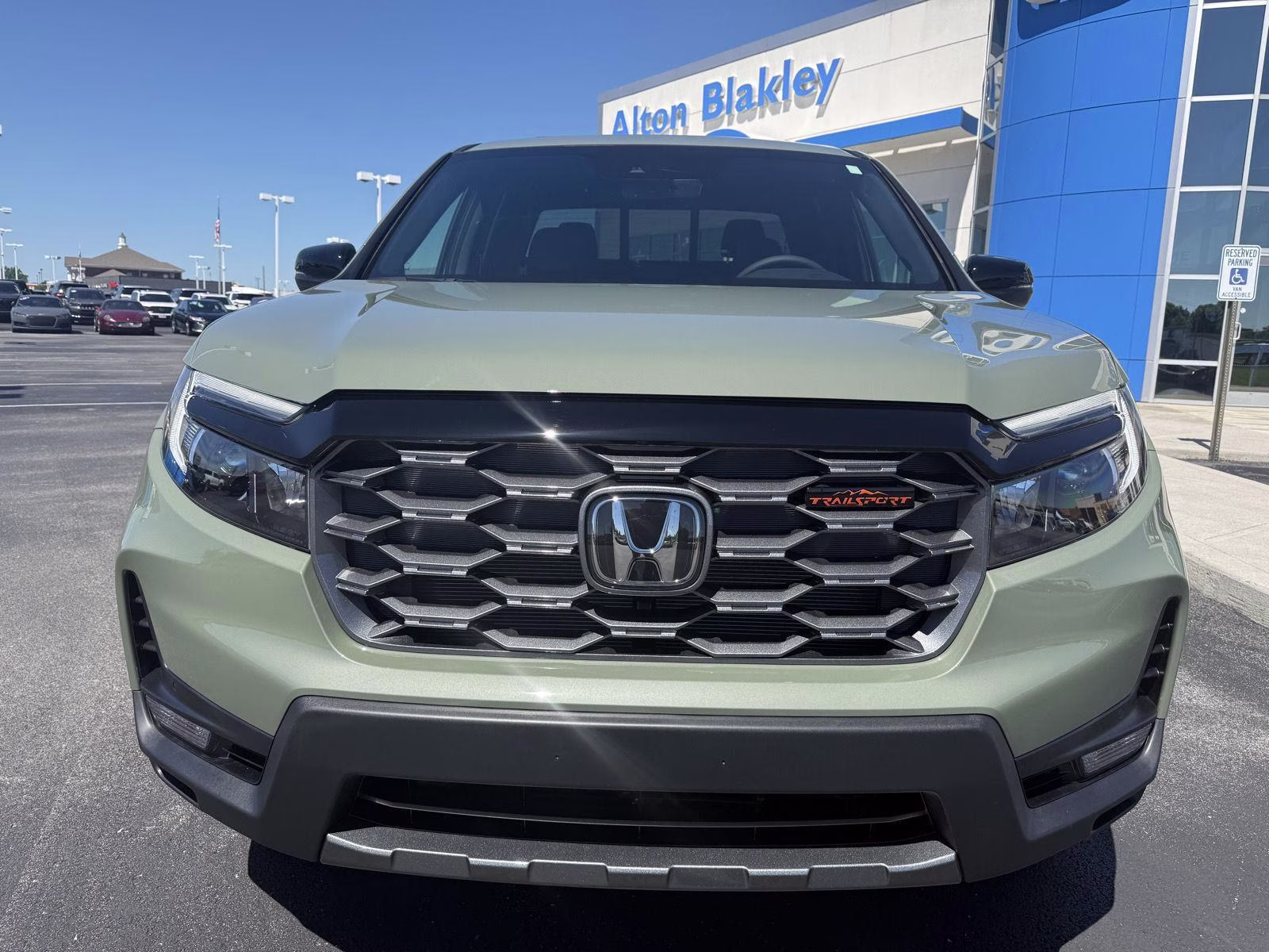 2026 Ash Green Metallic Honda Ridgeline TrailSport AWD Truck