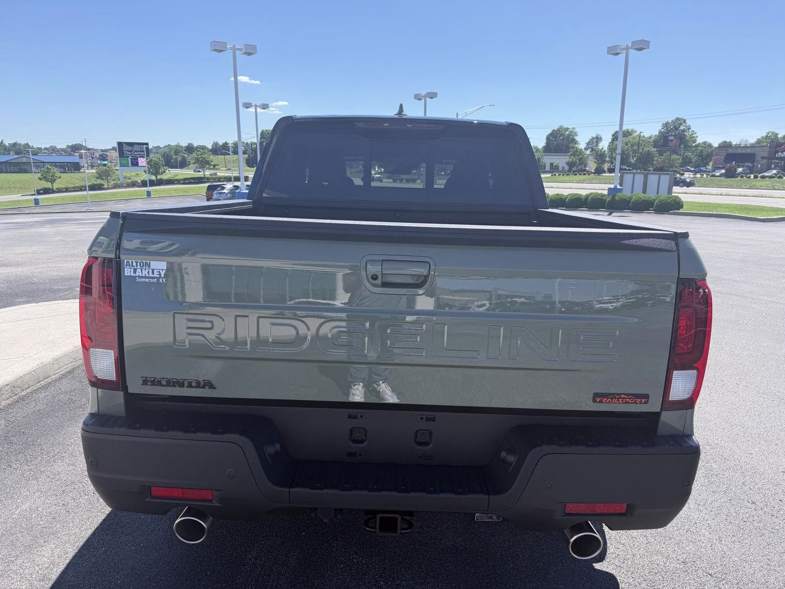 2026 Ash Green Metallic Honda Ridgeline TrailSport AWD Truck