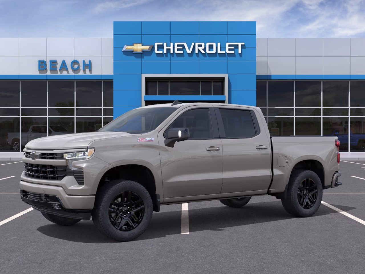 2026 White Sands Chevrolet Silverado 1500 RST 4X4 Truck
