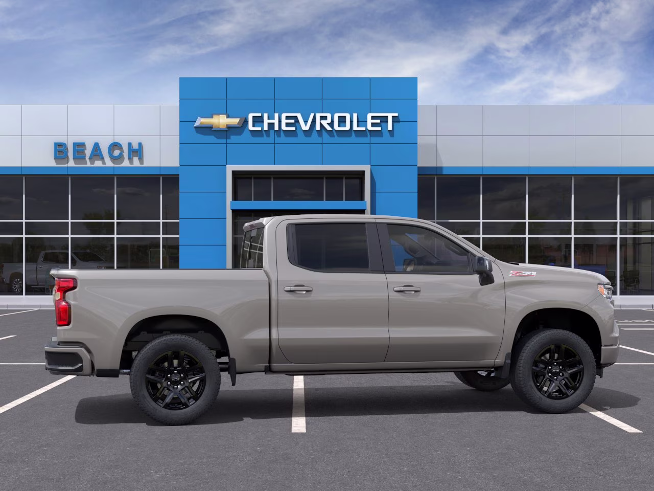 2026 White Sands Chevrolet Silverado 1500 RST 4X4 Truck