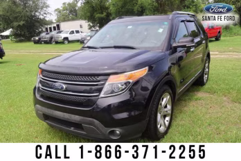 2014 Black Ford Explorer Limited FWD SUV