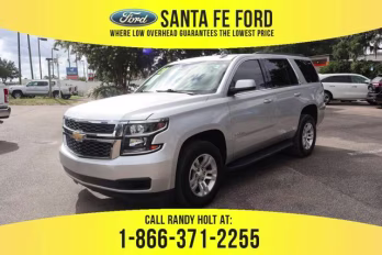 2020 Silver Ice Metallic Chevrolet Tahoe LT RWD SUV
