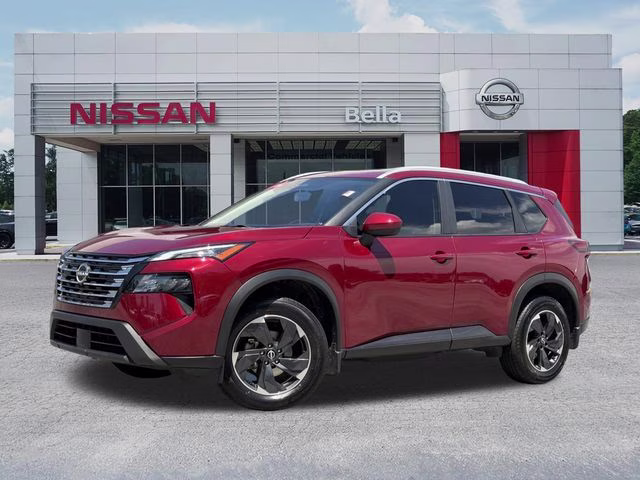 2024 Scarlet Ember Tintcoat Nissan Rogue SV AWD SUV