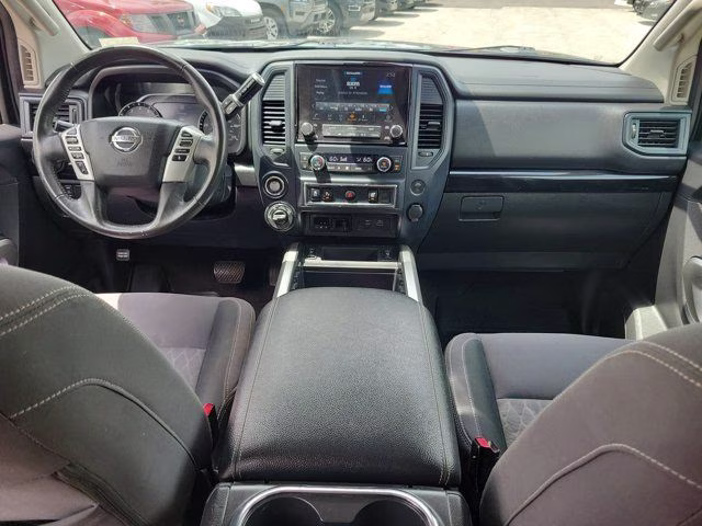 2022 Super Black Nissan Titan SV 4X4 Truck