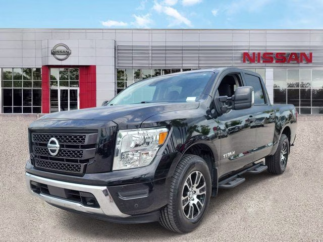 2022 Super Black Nissan Titan SV 4X4 Truck