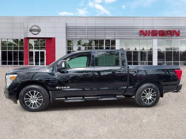 2022 Super Black Nissan Titan SV 4X4 Truck
