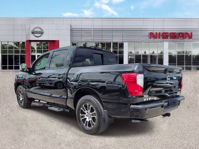 2022 Super Black Nissan Titan SV 4X4 Truck
