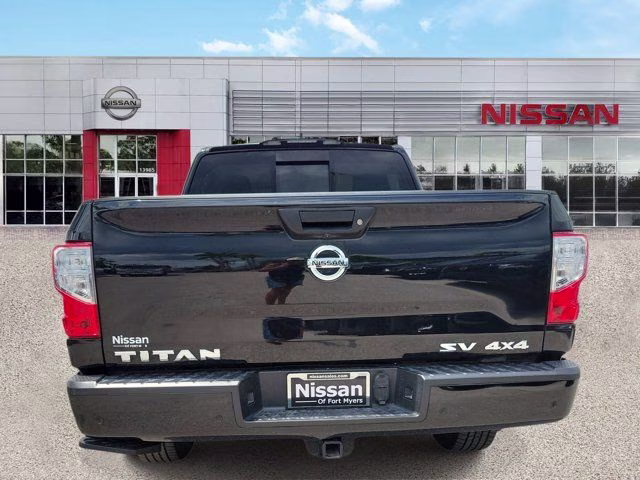 2022 Super Black Nissan Titan SV 4X4 Truck