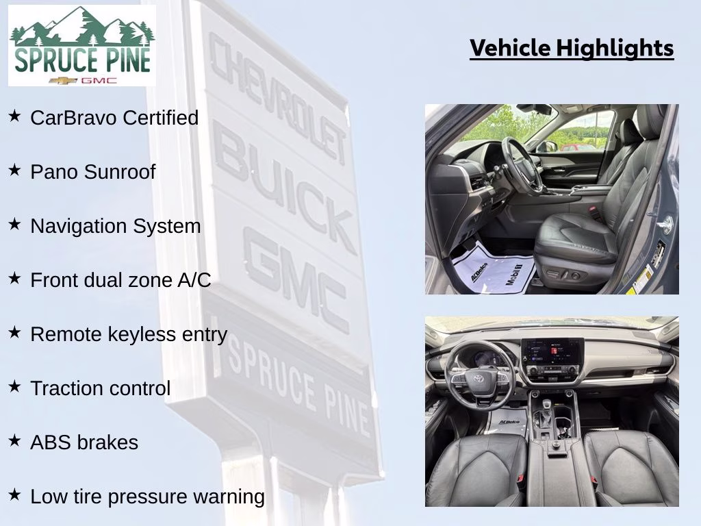 2024 Storm Cloud Toyota Grand Highlander Platinum AWD SUV