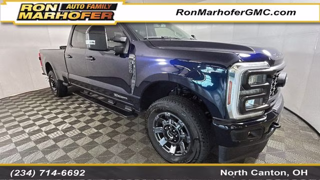 2024 Blue Metallic Ford Super Duty F-250 SRW Lariat 4X4 Truck
