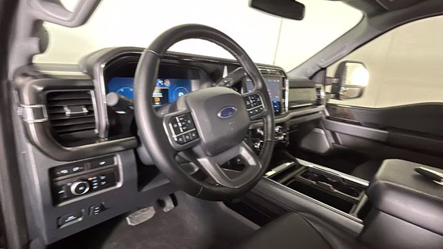 2024 Blue Metallic Ford Super Duty F-250 SRW Lariat 4X4 Truck