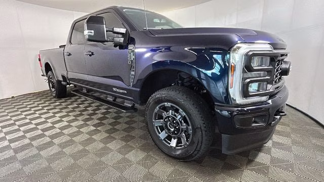 2024 Blue Metallic Ford Super Duty F-250 SRW Lariat 4X4 Truck