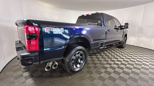 2024 Blue Metallic Ford Super Duty F-250 SRW Lariat 4X4 Truck