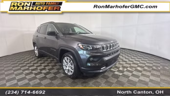 2024 Gray Jeep Compass Latitude Lux 4X4 SUV