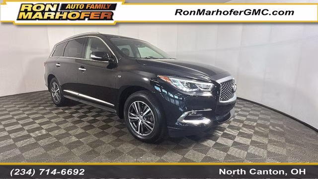 2017 Black Obsidian INFINITI QX60 Base AWD SUV