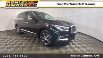 2017 Black Obsidian INFINITI QX60 Base AWD SUV