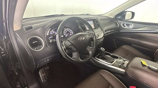 2017 Black Obsidian INFINITI QX60 Base AWD SUV