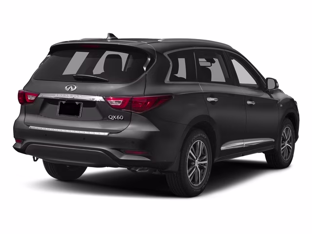 2017 Black Obsidian INFINITI QX60 Base AWD SUV