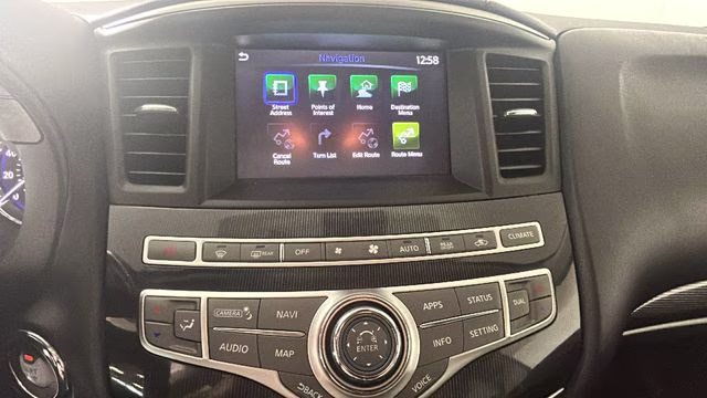 2017 Black Obsidian INFINITI QX60 Base AWD SUV