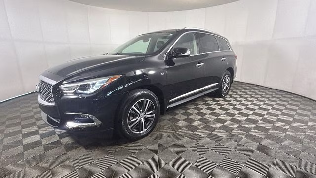2017 Black Obsidian INFINITI QX60 Base AWD SUV