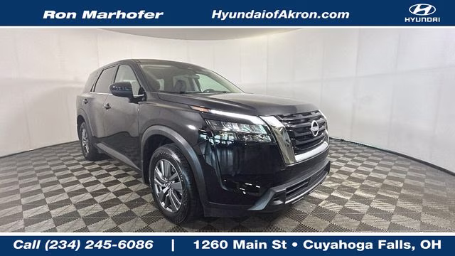 2025 Super Black Nissan Pathfinder S 4X4 SUV