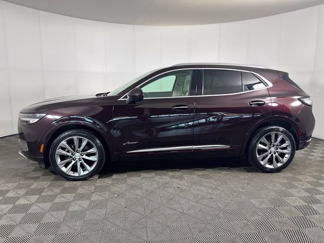 2021 Rich Garnet Metallic Buick Envision Avenir FWD SUV
